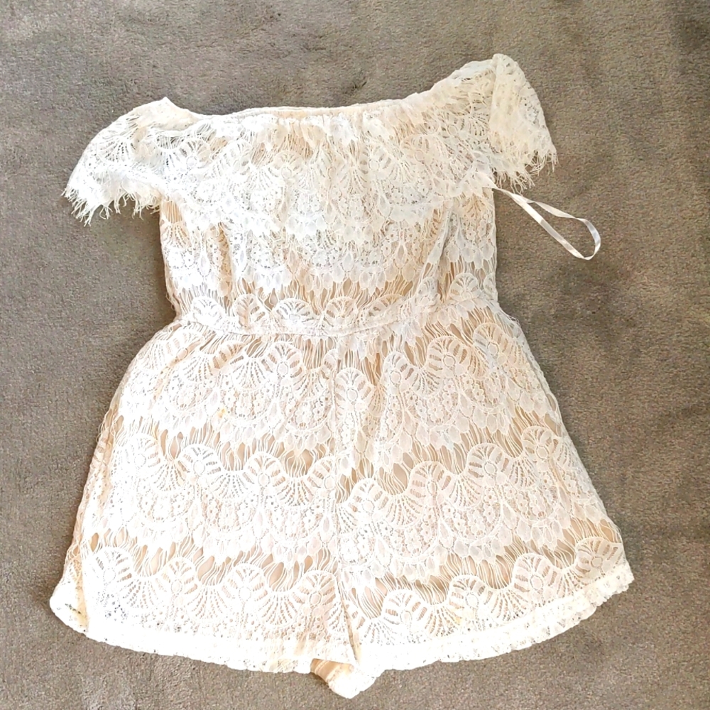 Lace Romper